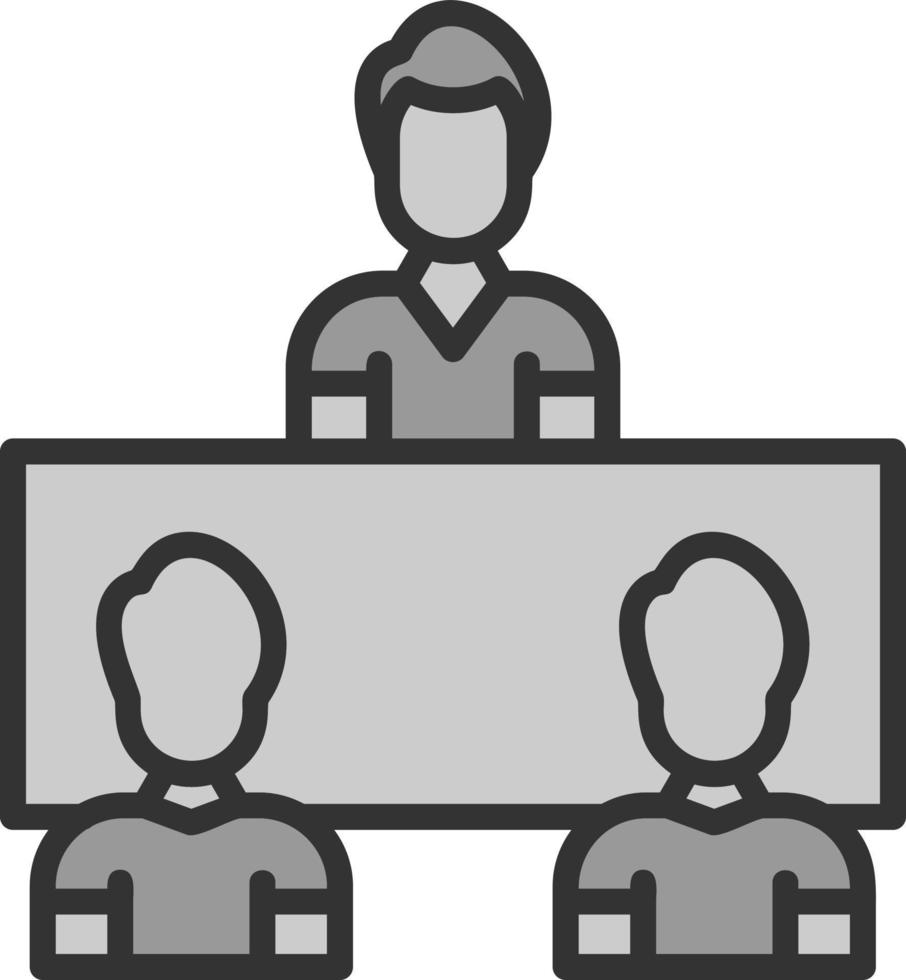 Conference Vector Icon Design