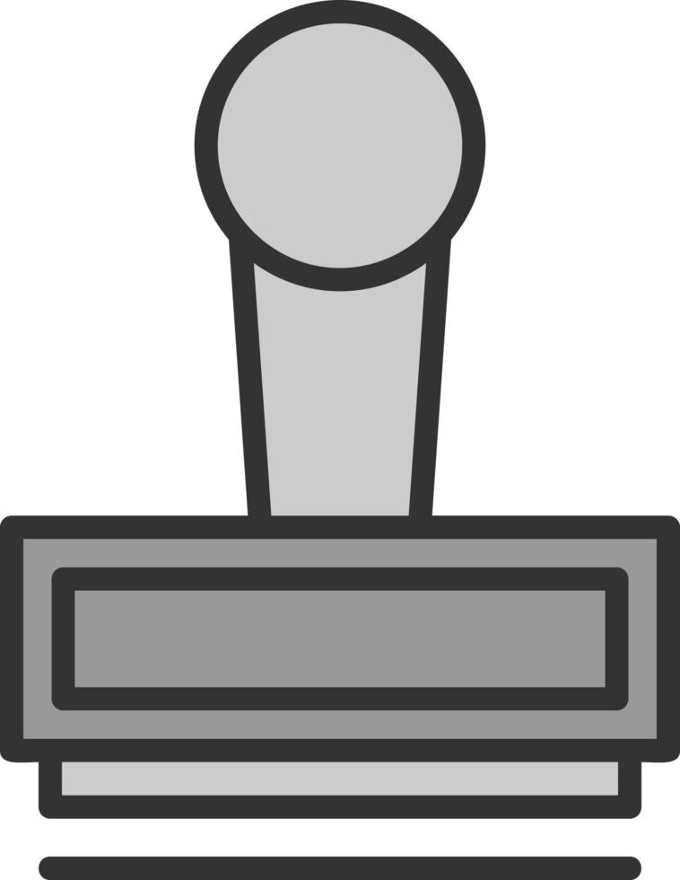 Stamp Vector Icon Design
