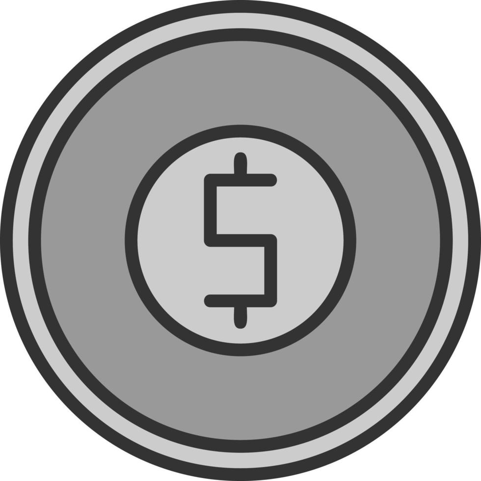 Coin Vector Icon Design