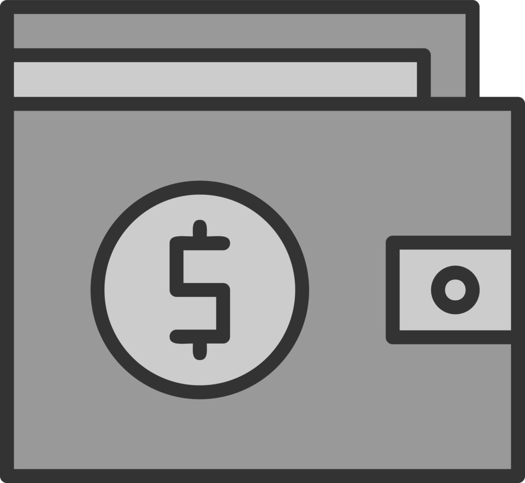 Wallet Vector Icon Design
