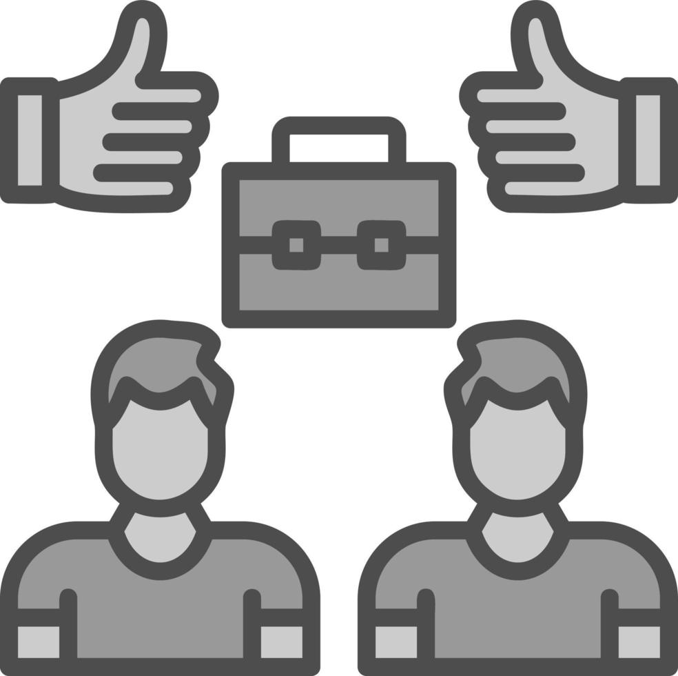 Partnership Vector Icon Design
