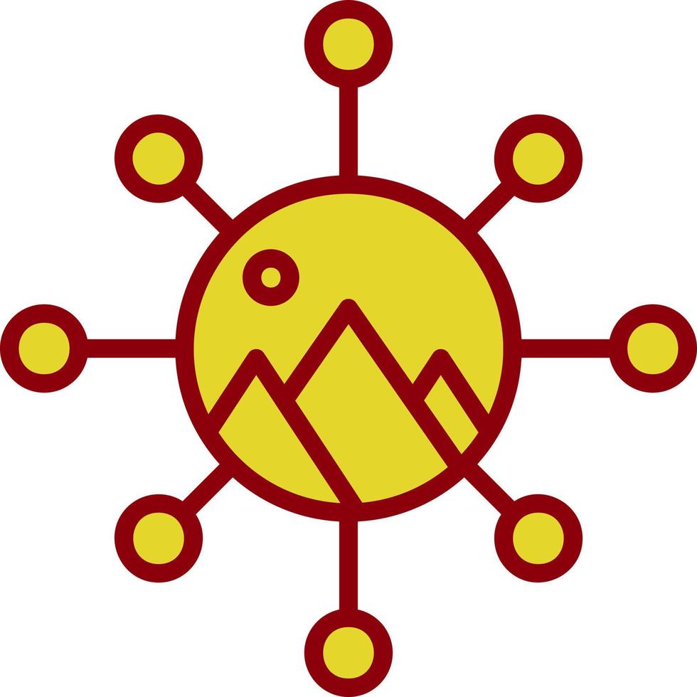 Viral Vector Icon Design