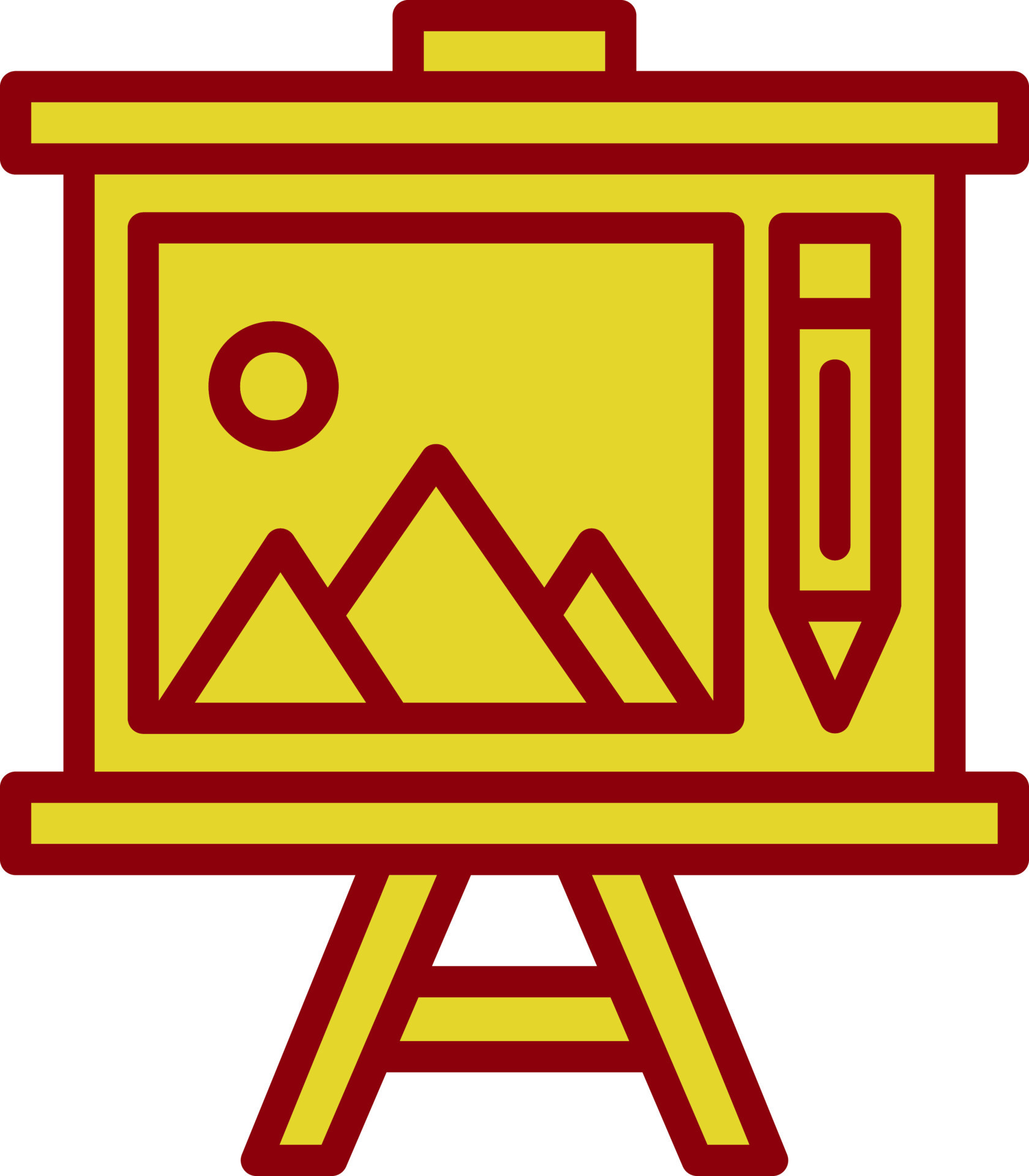 Canvas Vector Icon Design 16596666 Vector Art at Vecteezy