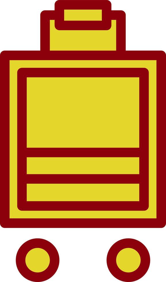 Baggages Vector Icon Design