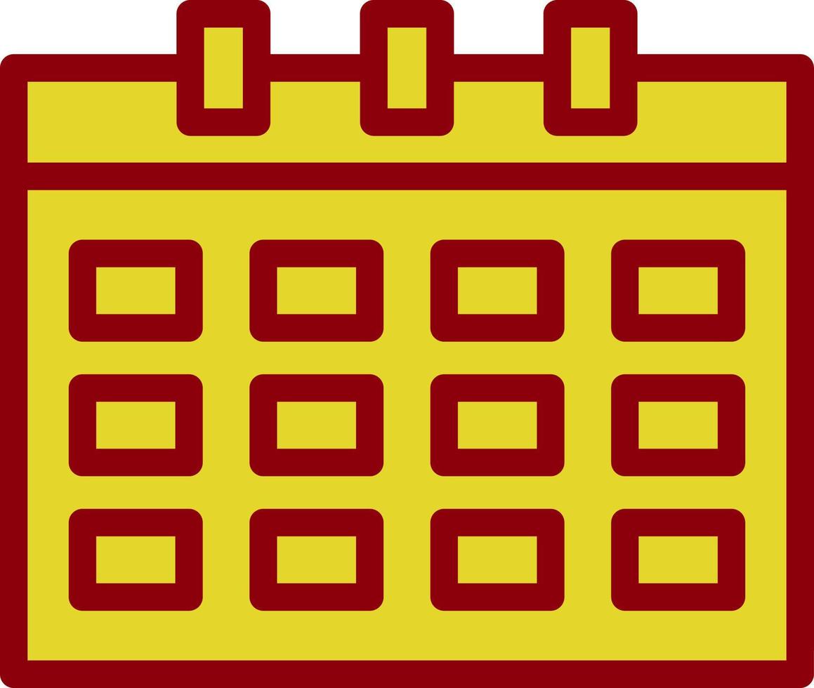 diseño de icono de vector de horario