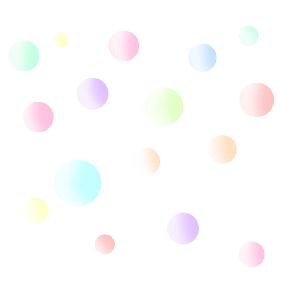 motif abstrait à bulles png