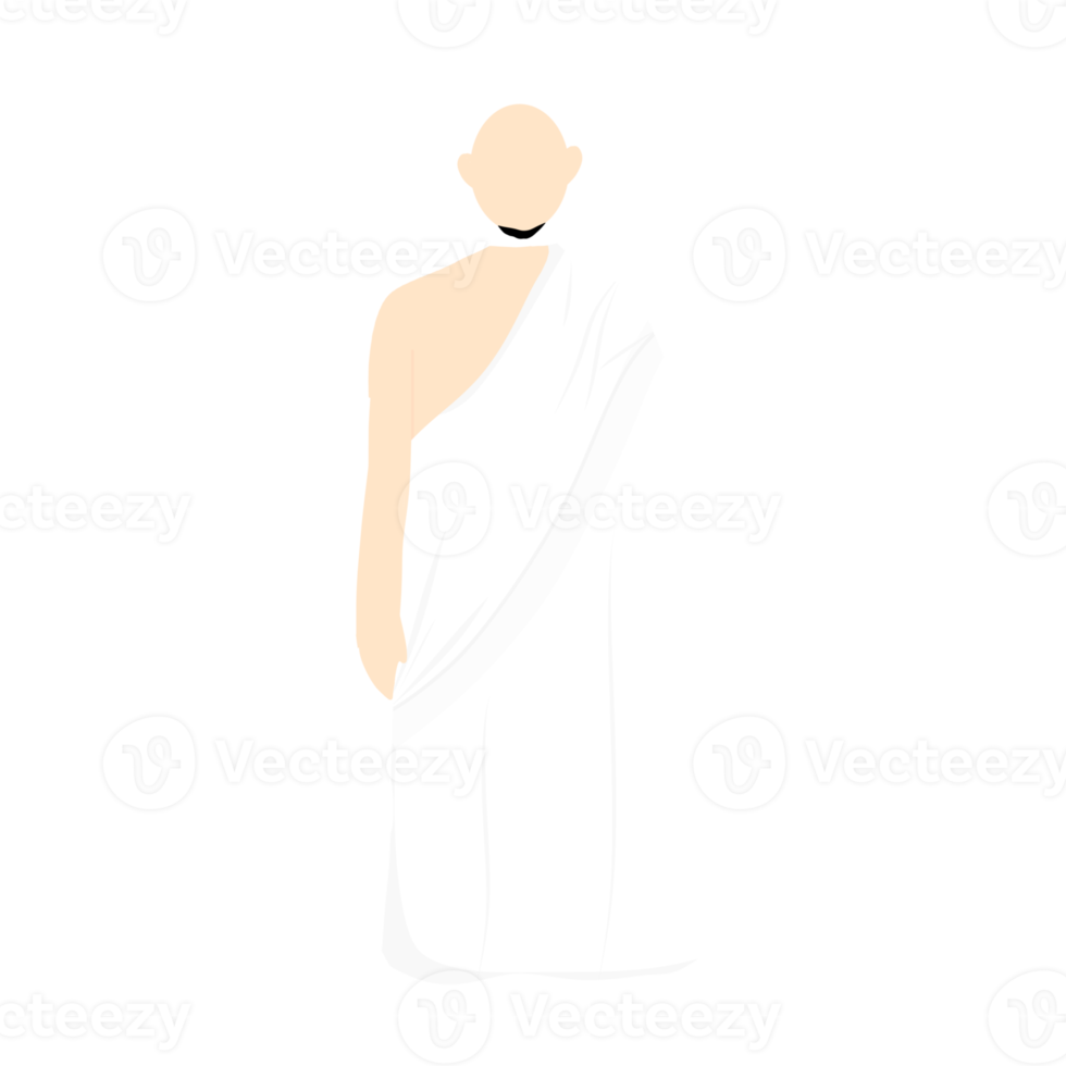 uomo indossare ihram png