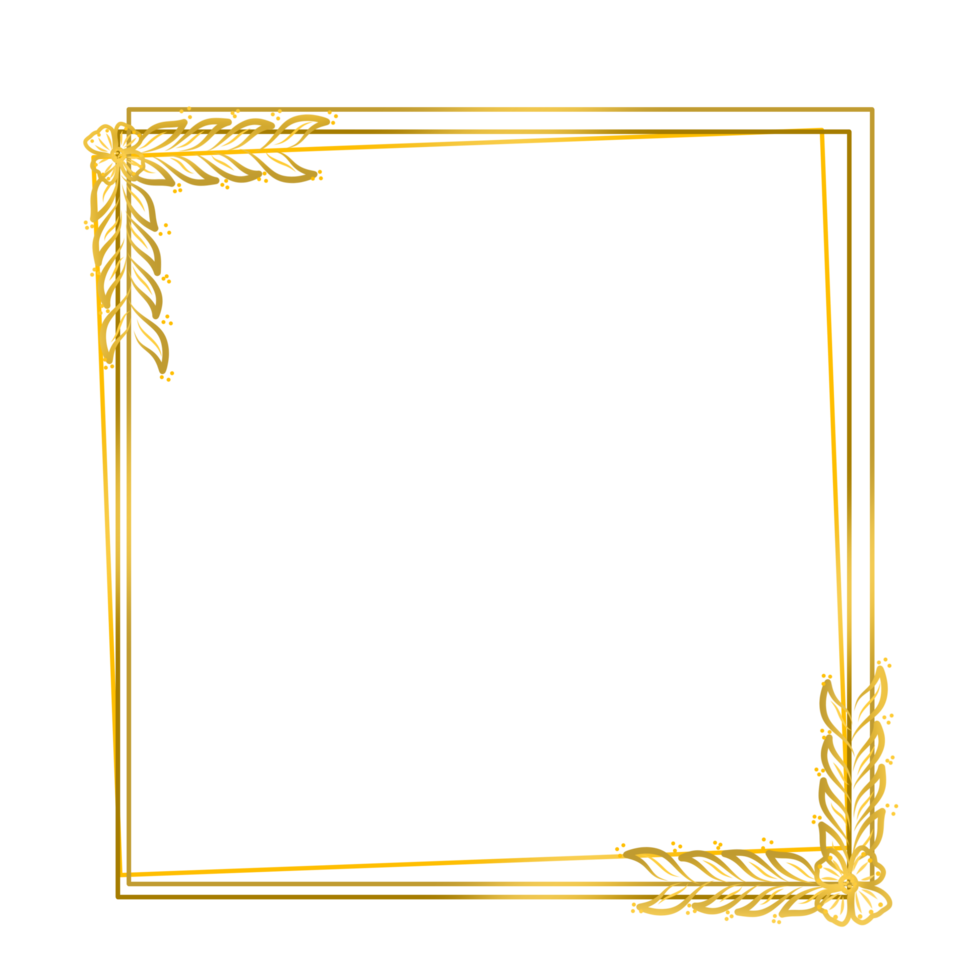 Monoline arch gold png