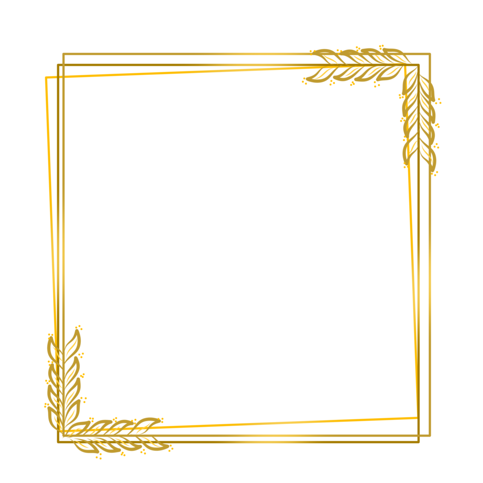 Ästhetischer quadratischer Monoline-Bogen png