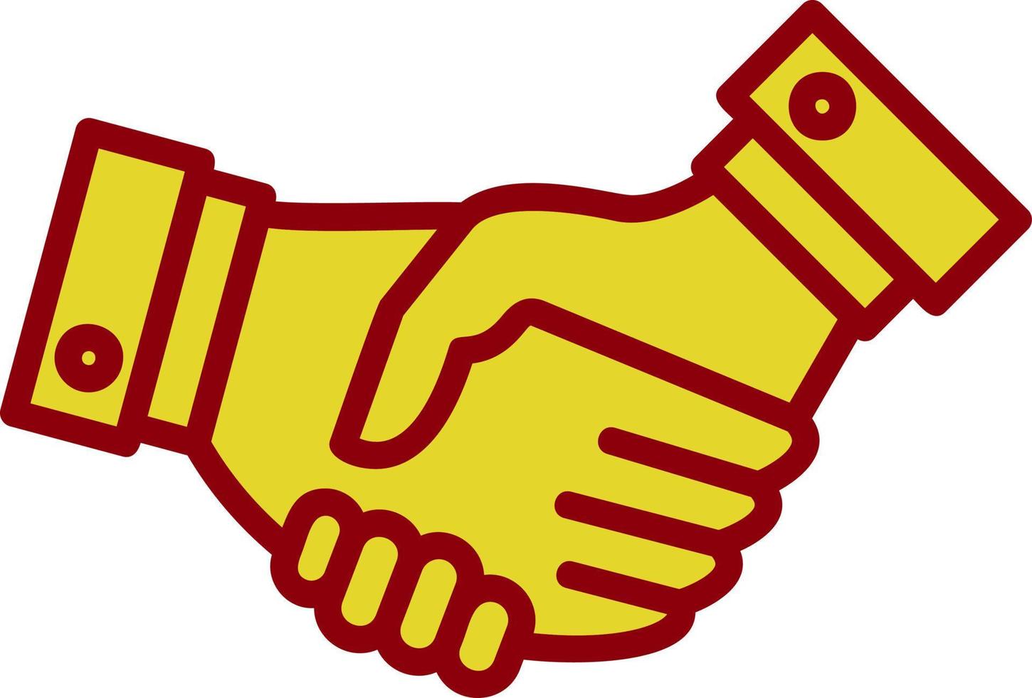 Handshake Vector Icon Design