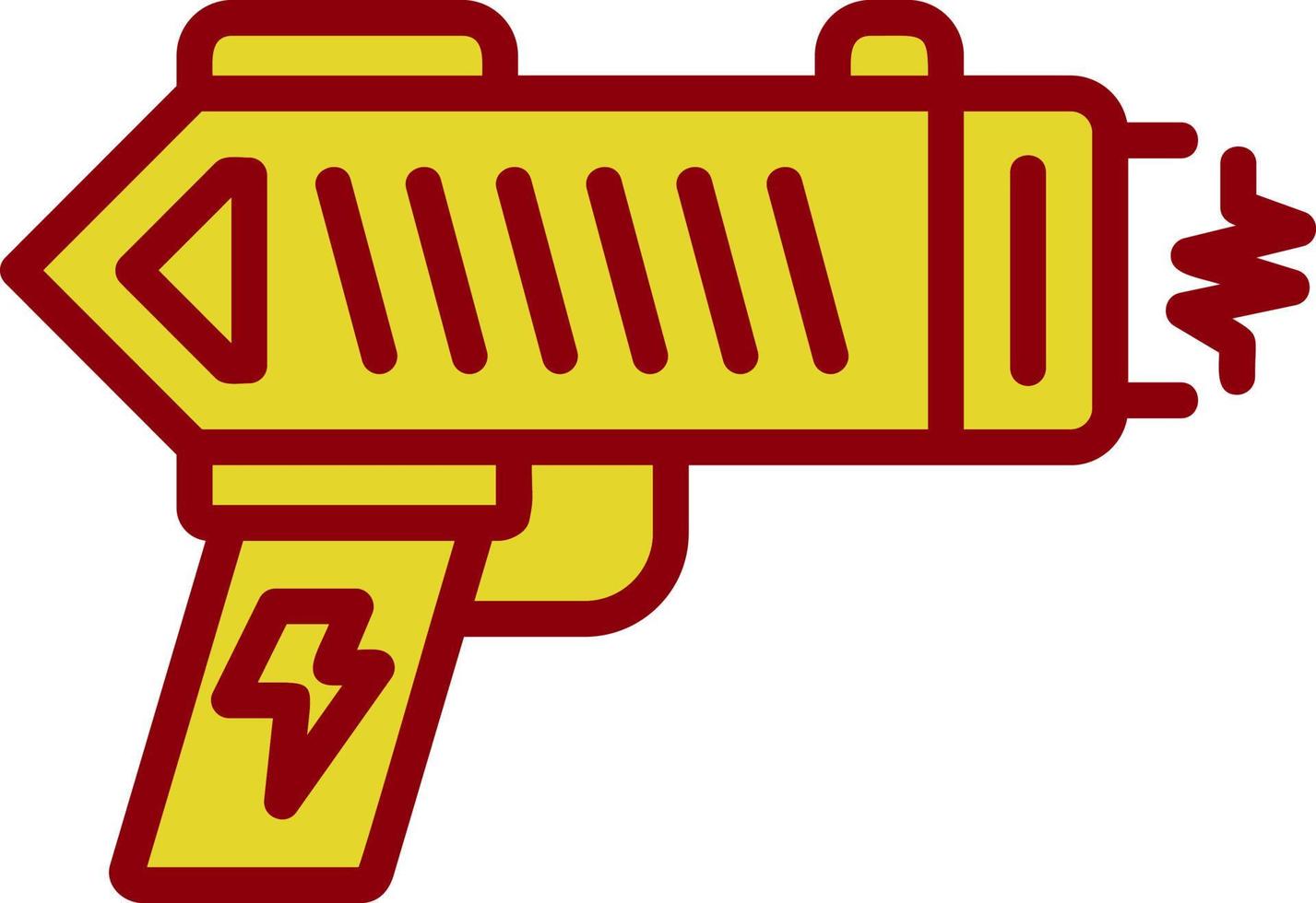 diseño de icono de vector de pistola de aturdimiento