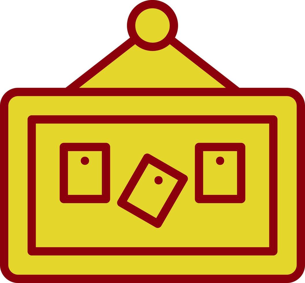 Pinboard Vector Icon Design