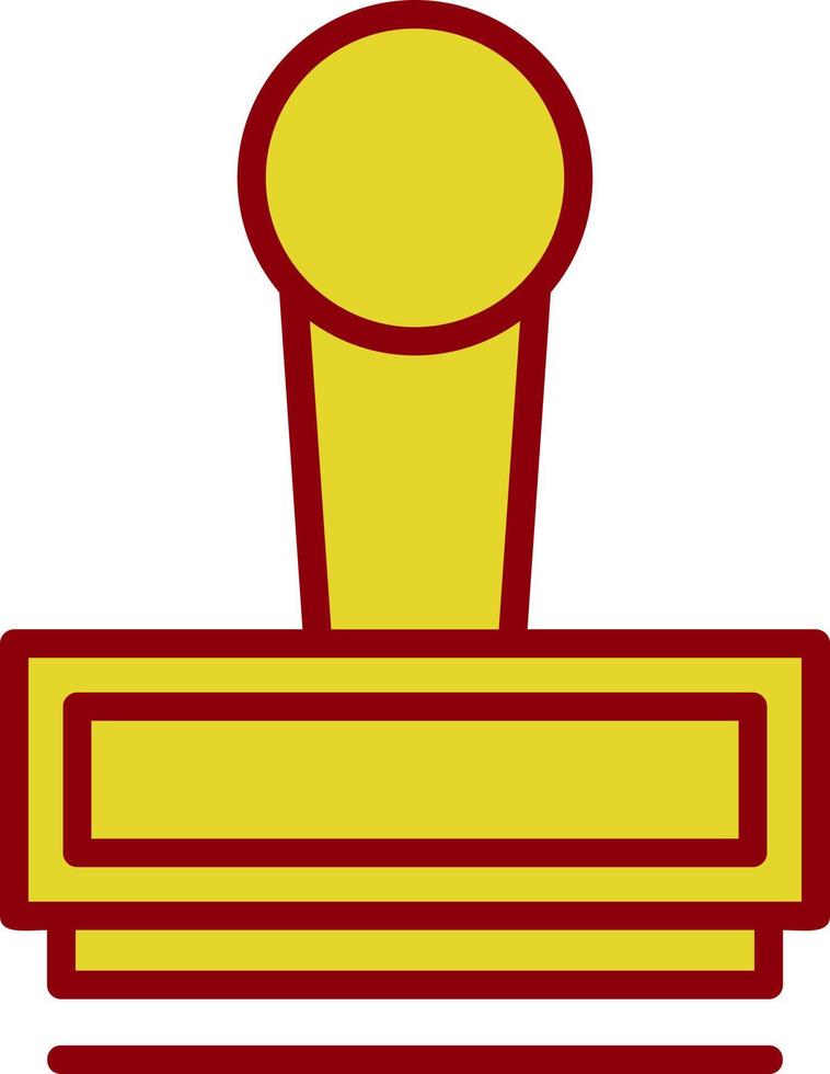 Stamp Vector Icon Design