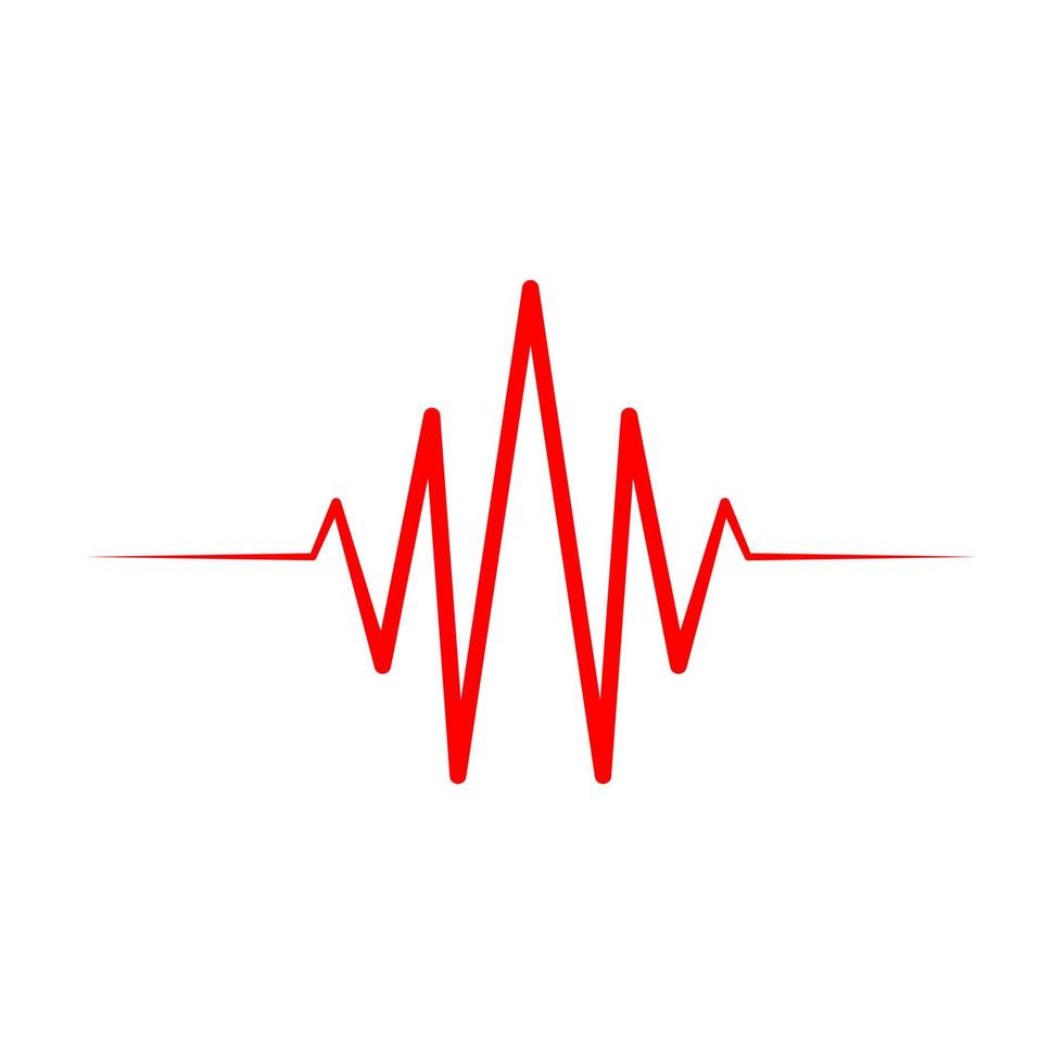 Heartbeat pulse line icon vector activity splash sign heart rate symbol health medical concept for graphic design, logo, website, social media, mobile app, UI illustration