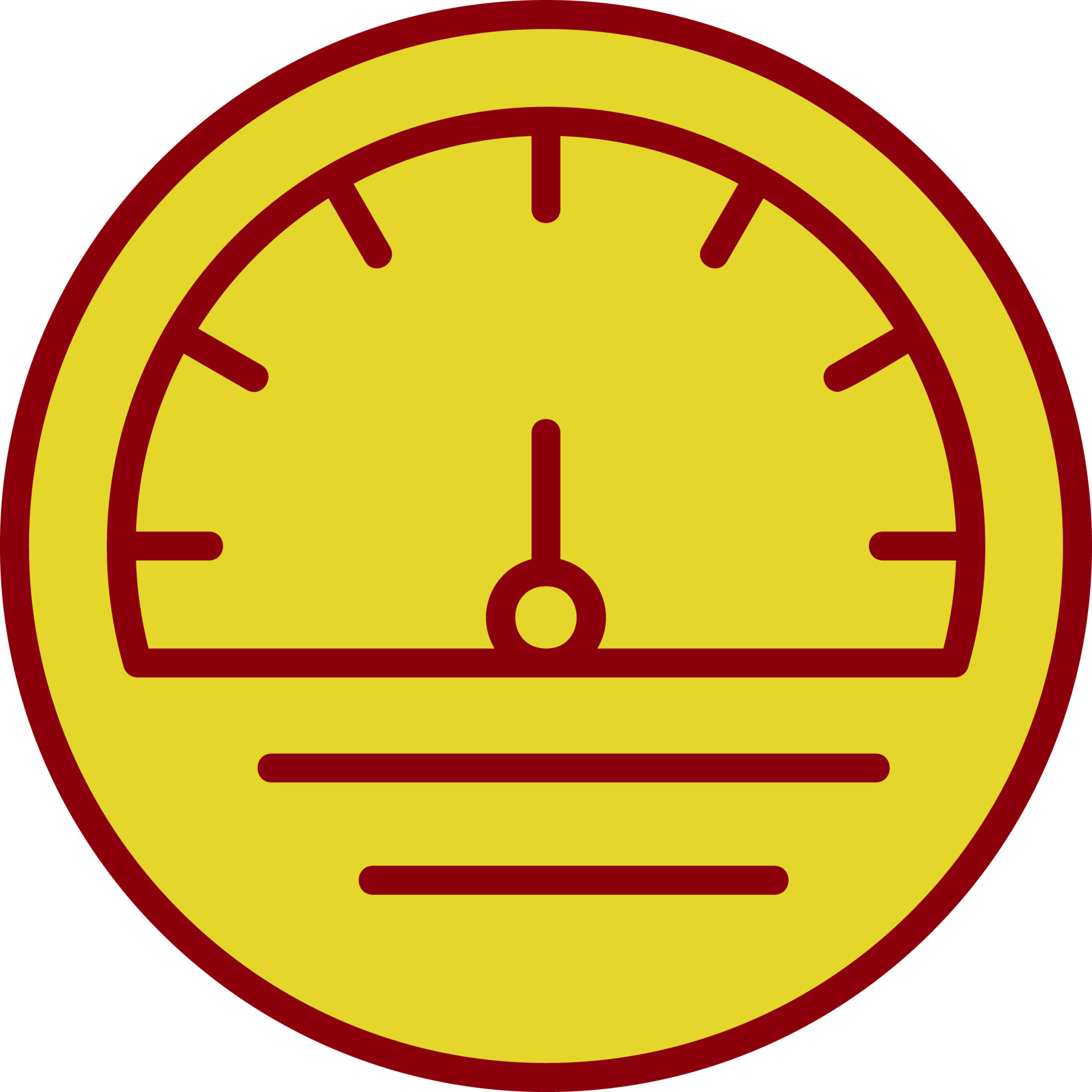 Speedometer Vector Icon Design 16597383 Vector Art at Vecteezy