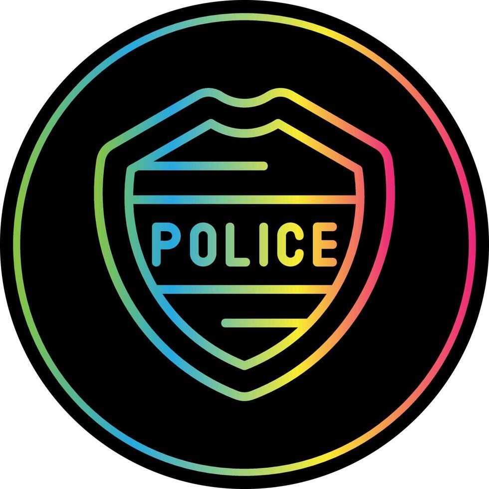 Police Vector Icon Design