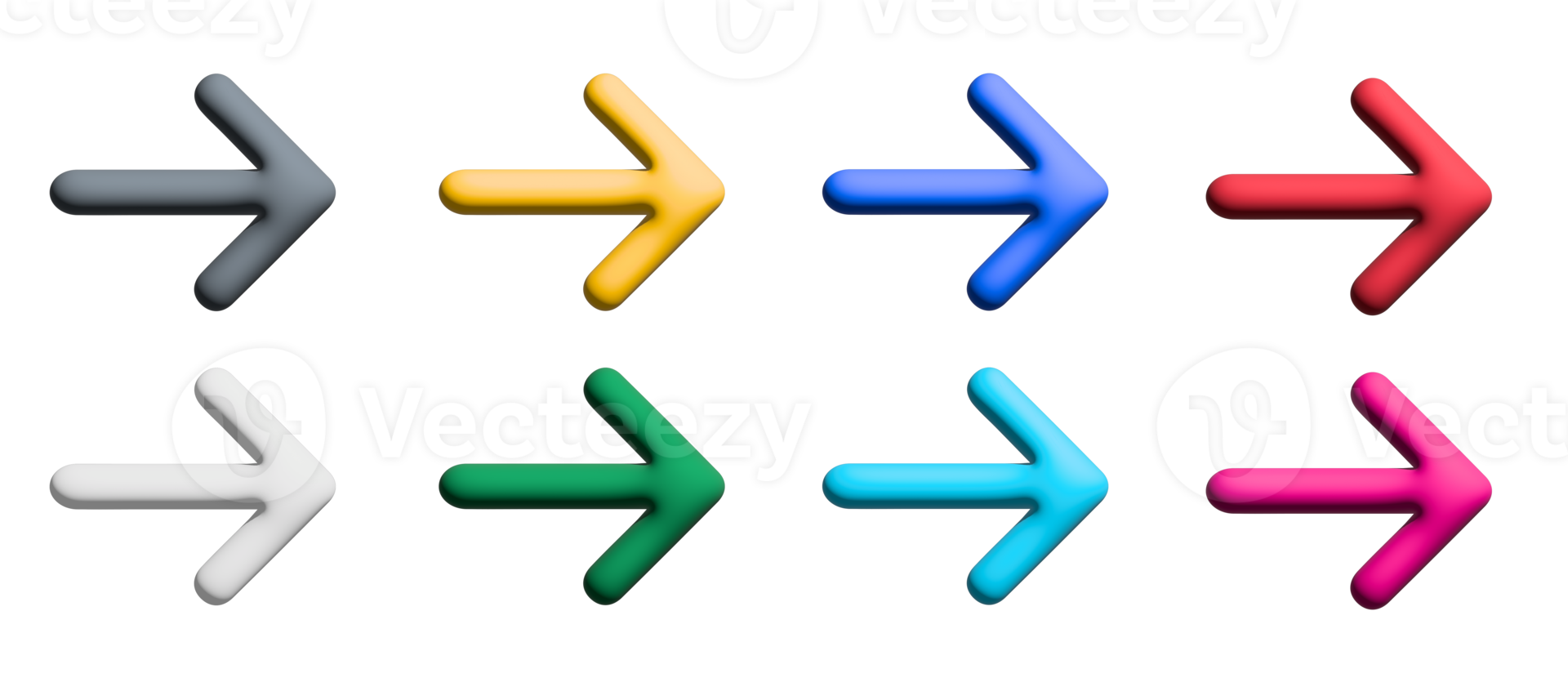 arrow colored icons design with elements for mobile concepts and web apps. collection modern infographic and pictogram. png