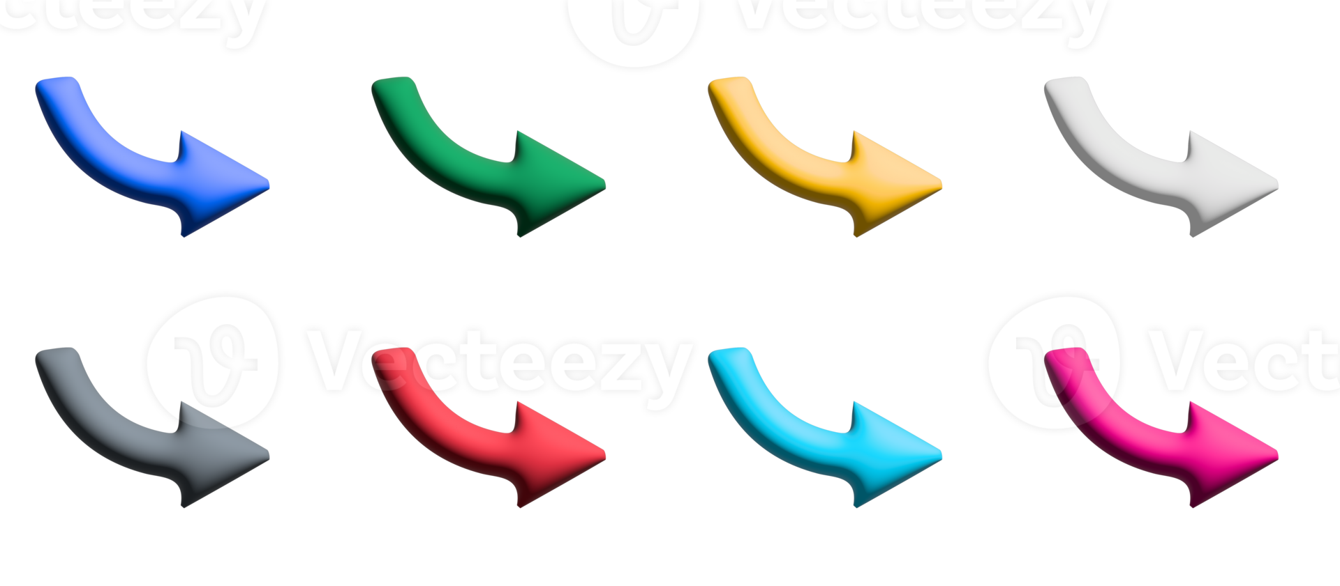 arrow colored icons design with elements for mobile concepts and web apps. collection modern infographic and pictogram. png