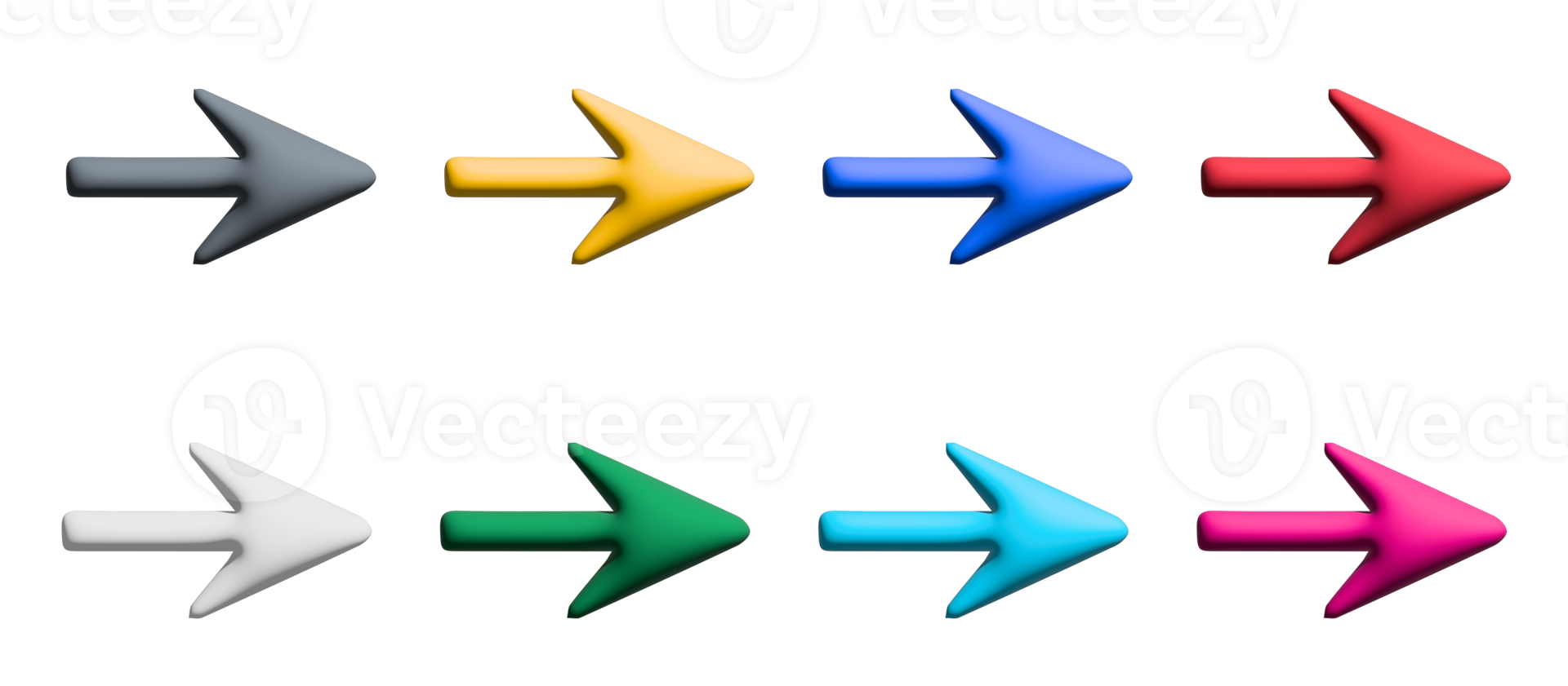 arrow colored icons design with elements for mobile concepts and web apps. collection modern infographic and pictogram. png