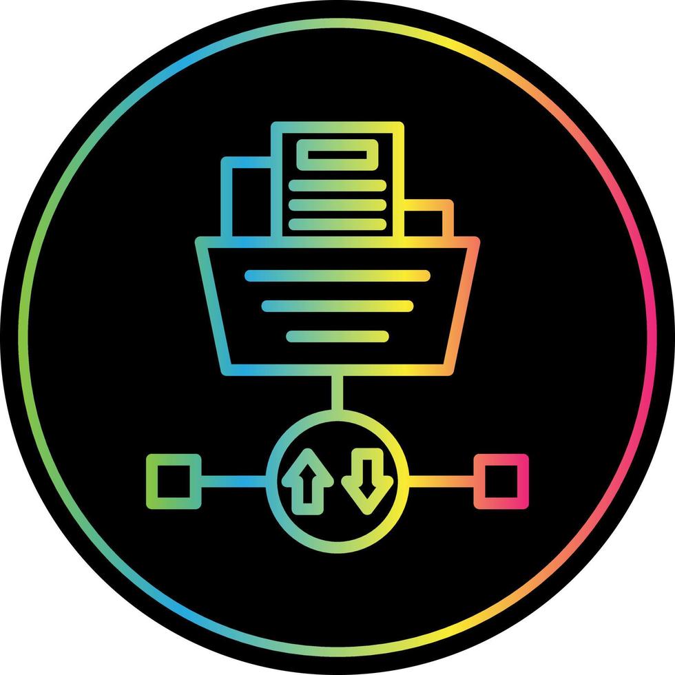 File Transfer Protocol Vector Icon Design