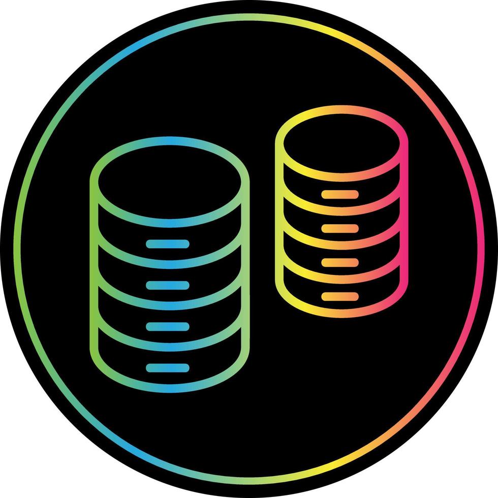 Database Vector Icon Design