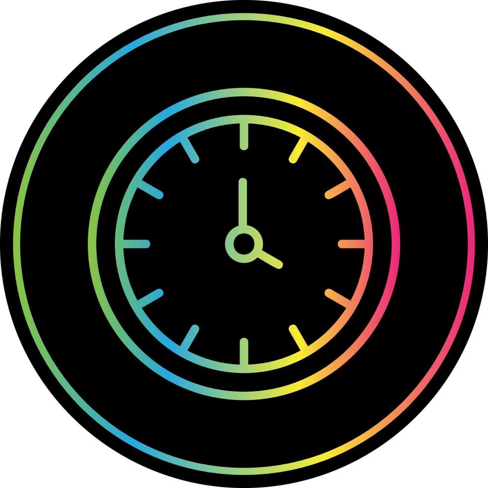 diseño de icono de vector de tiempo