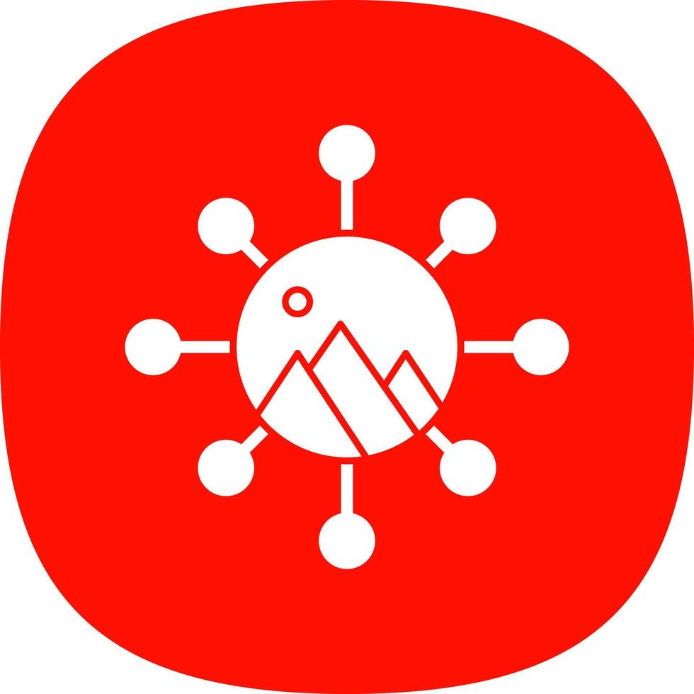 Viral Vector Icon Design