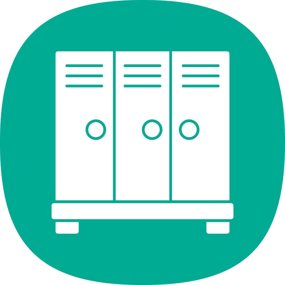 Locker Vector Icon Design