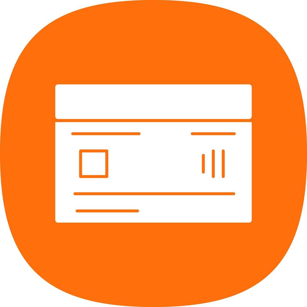 Credit Card Vector Icon Design