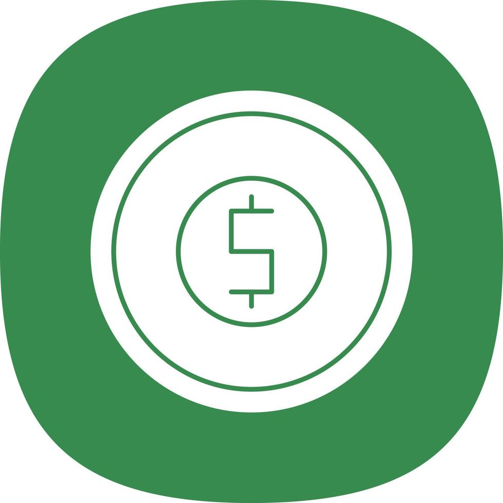Coin Vector Icon Design