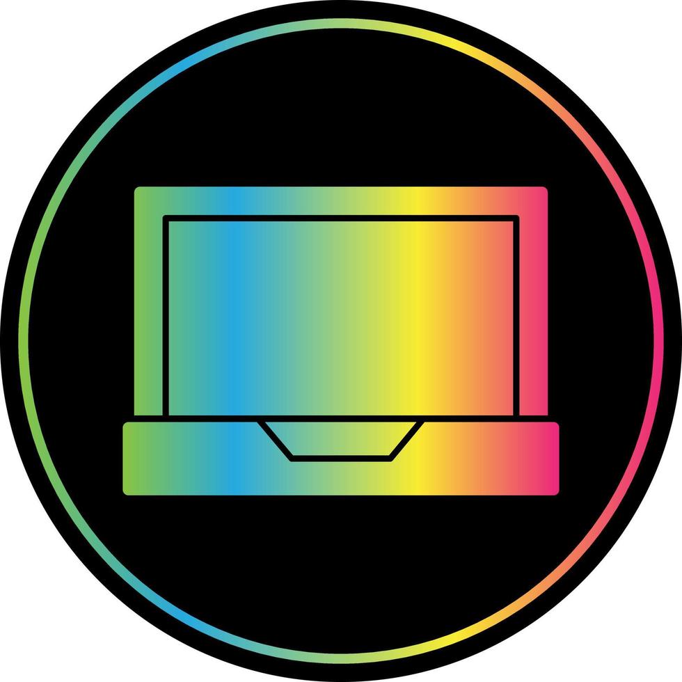 Laptop Vector Icon Design