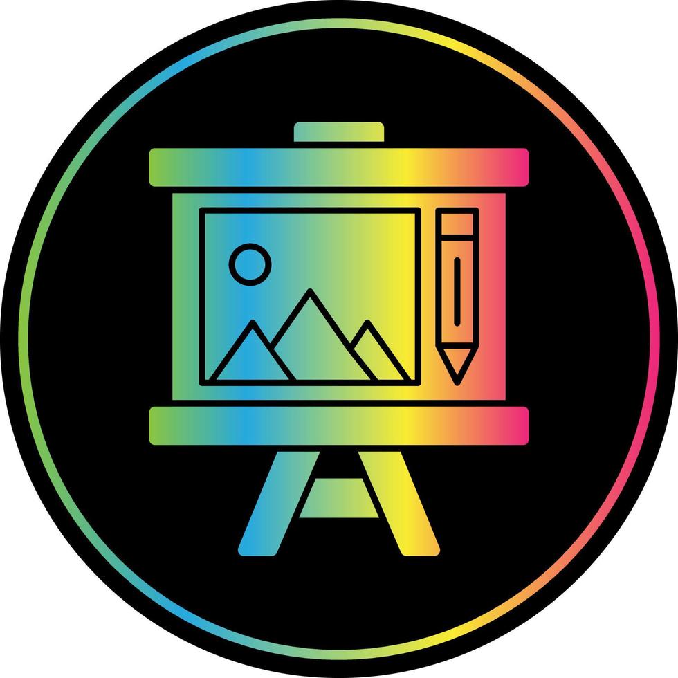 Canvas Vector Icon Design
