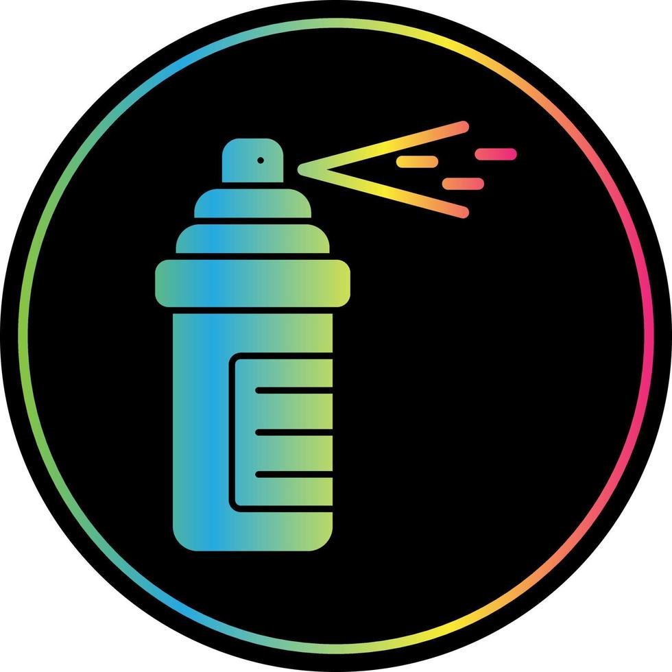 diseño de icono de vector de spray de pimienta