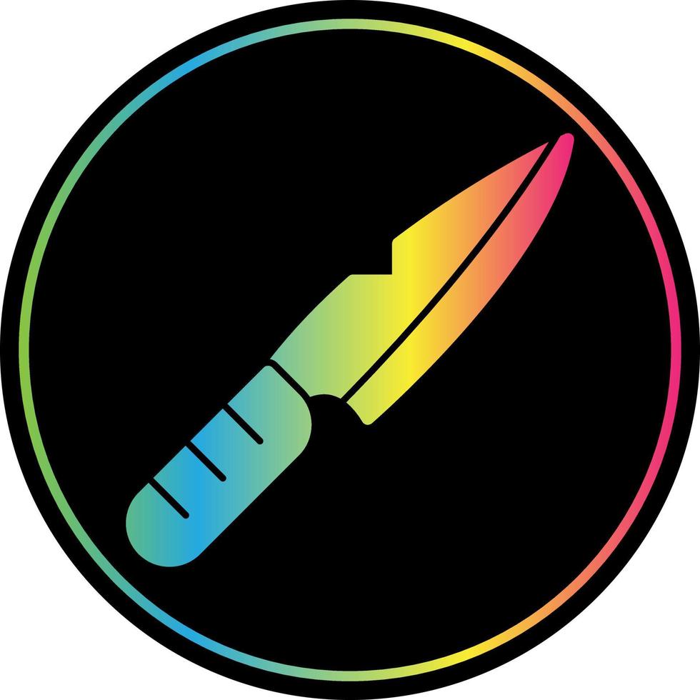 diseño de icono de vector de cuchillo