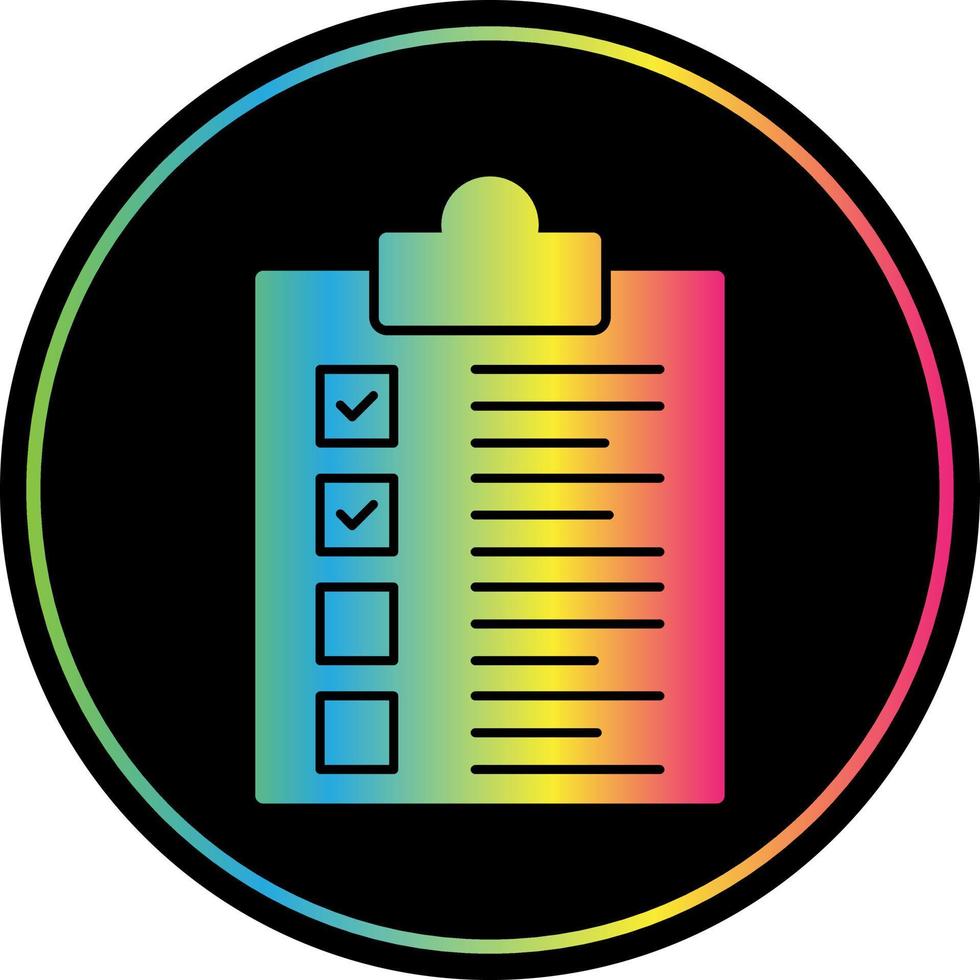 Check List Vector Icon Design
