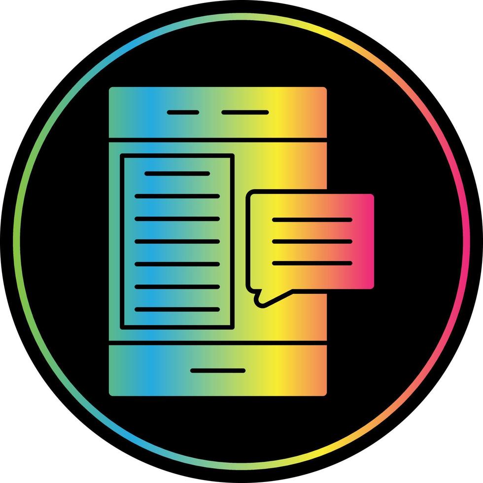 Notification Vector Icon Design