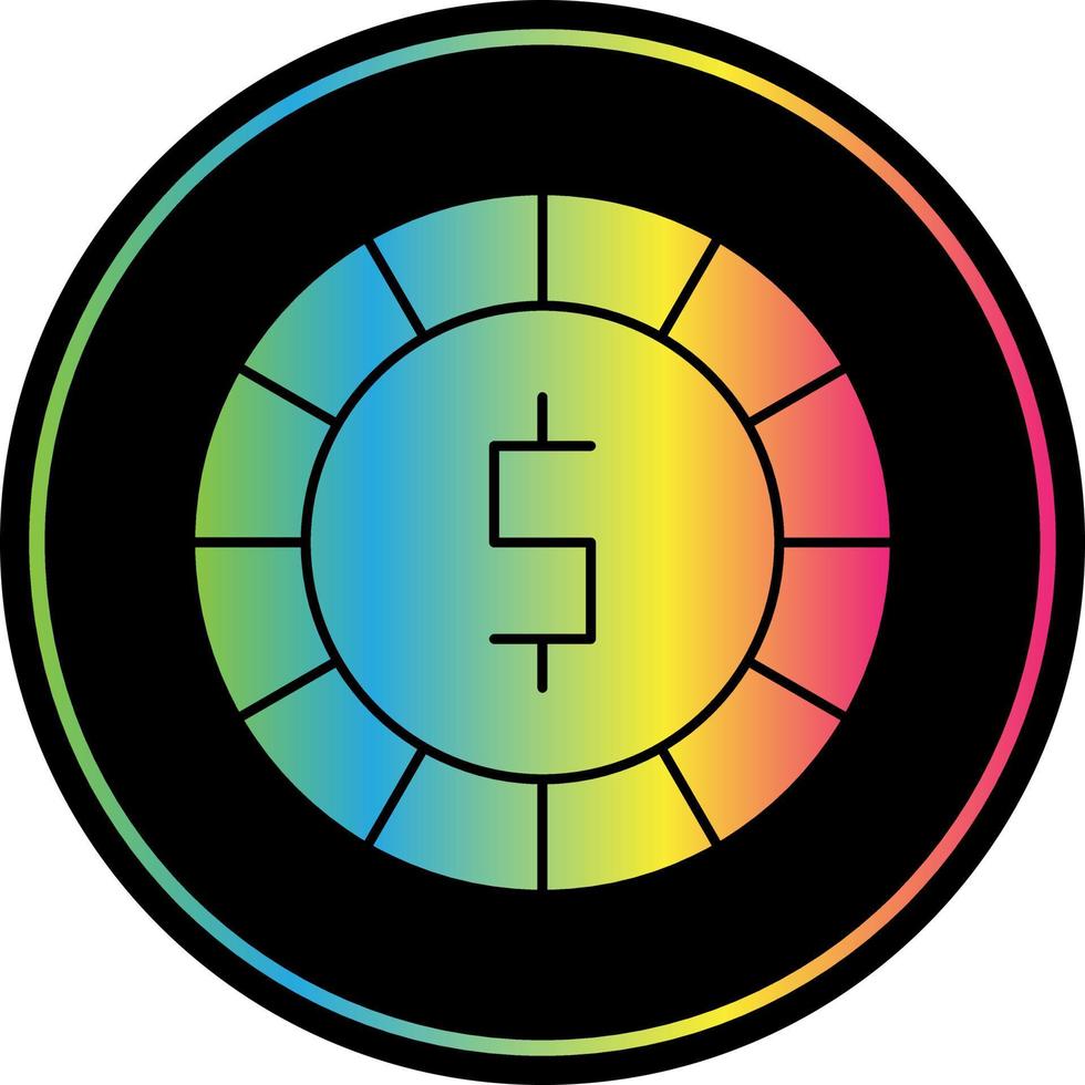 Coin Vector Icon Design