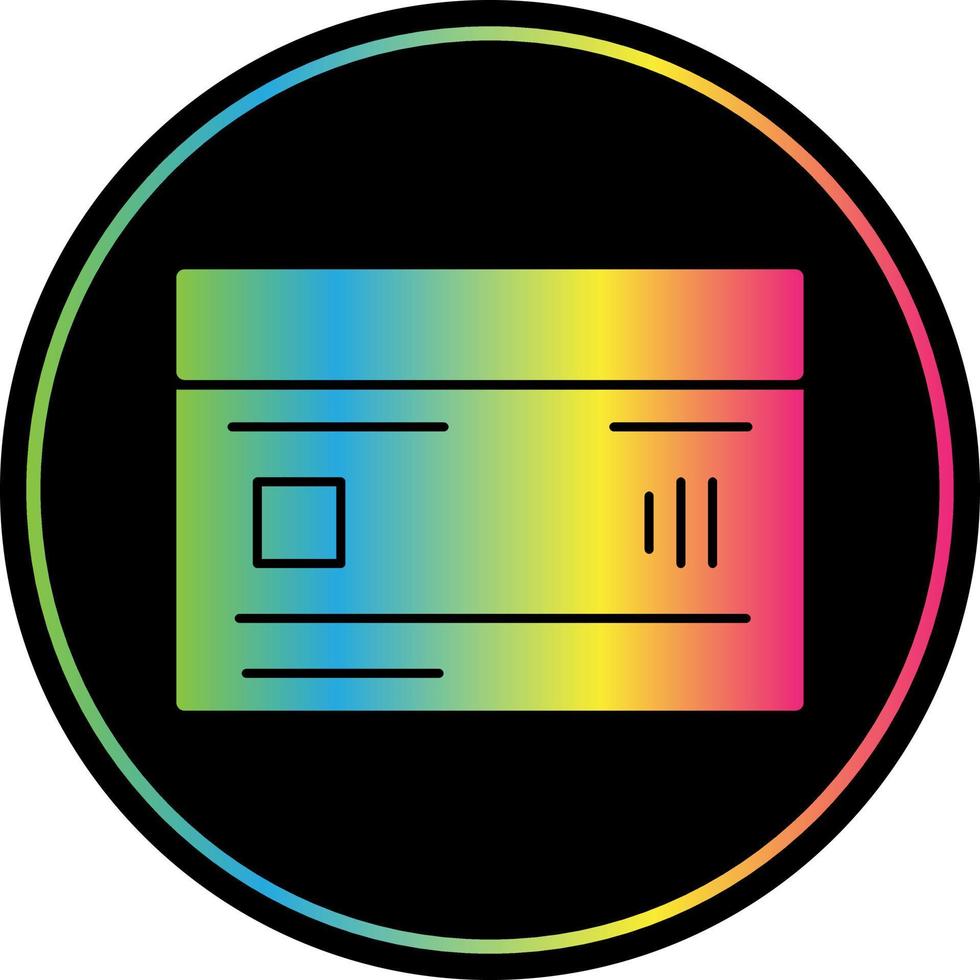 Credit Card Vector Icon Design