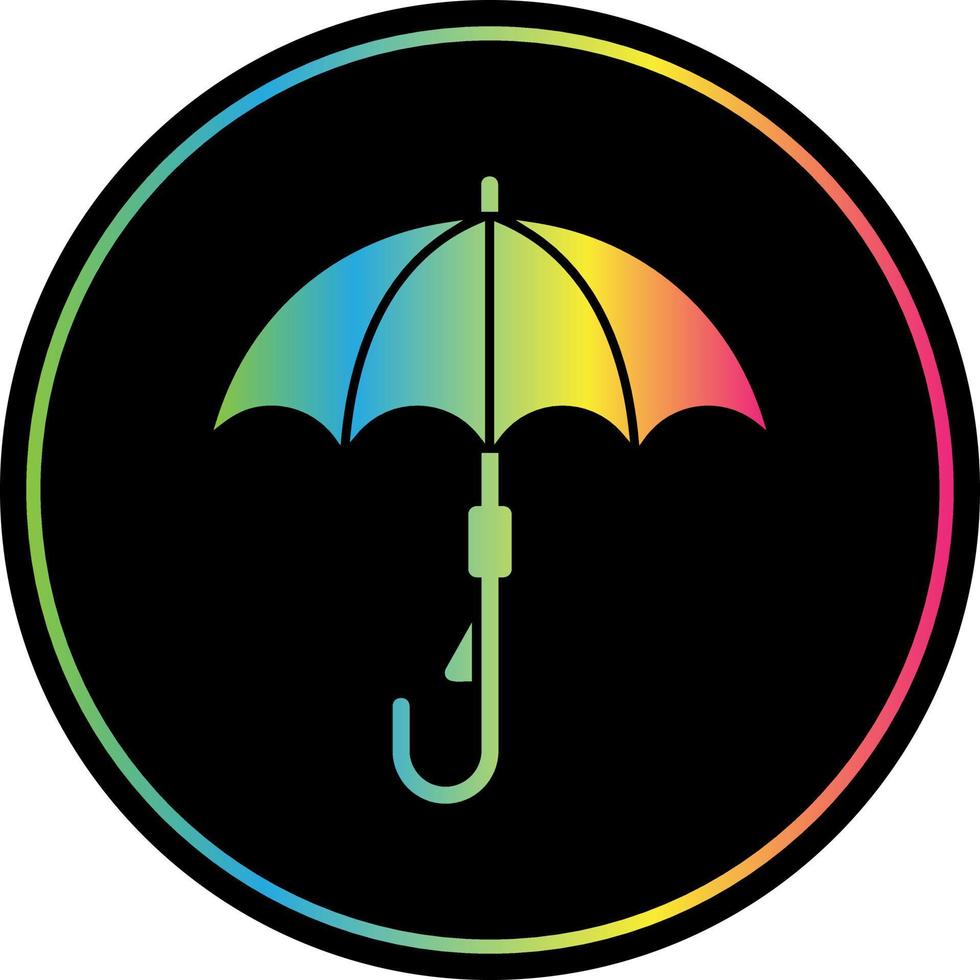 Umbrella Vector Icon Design