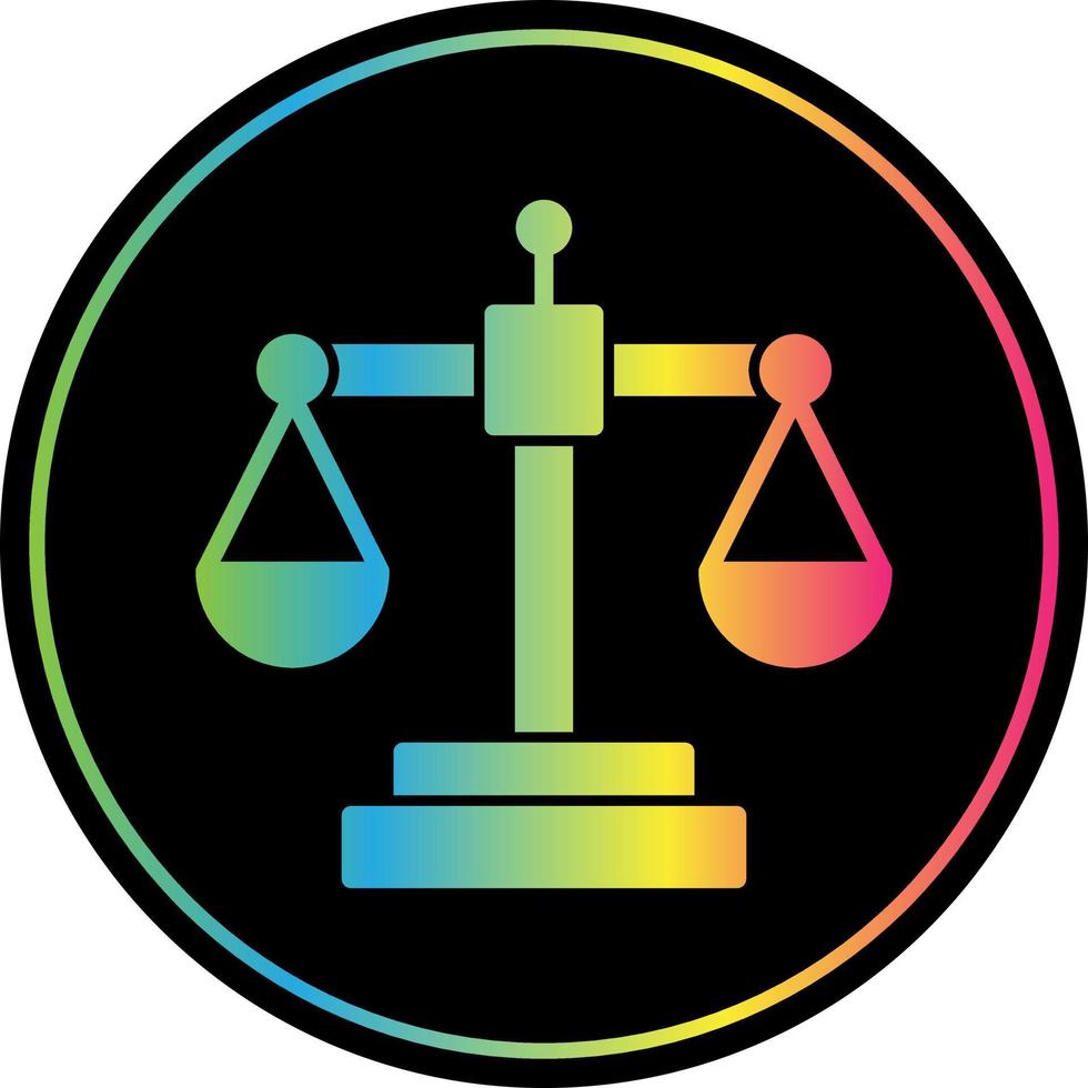 Balance Vector Icon Design