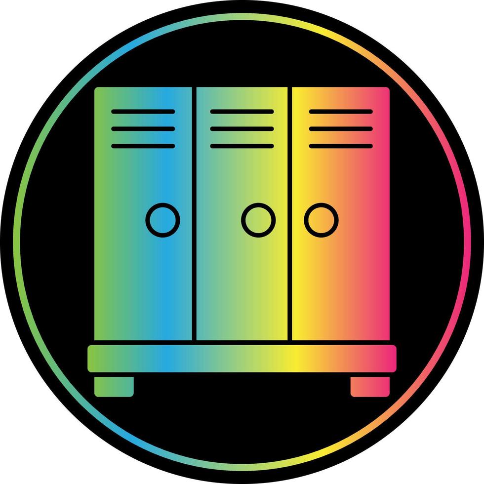 Locker Vector Icon Design