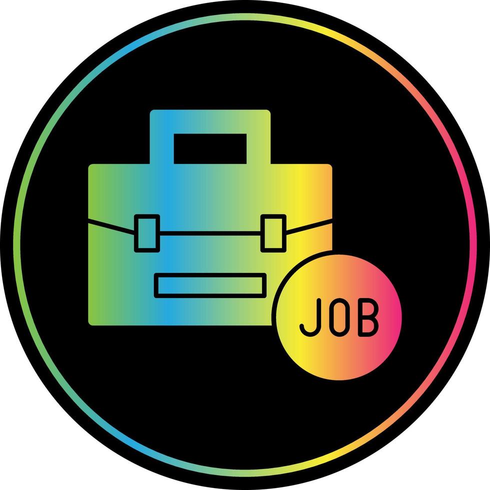 Job Vector Icon Design
