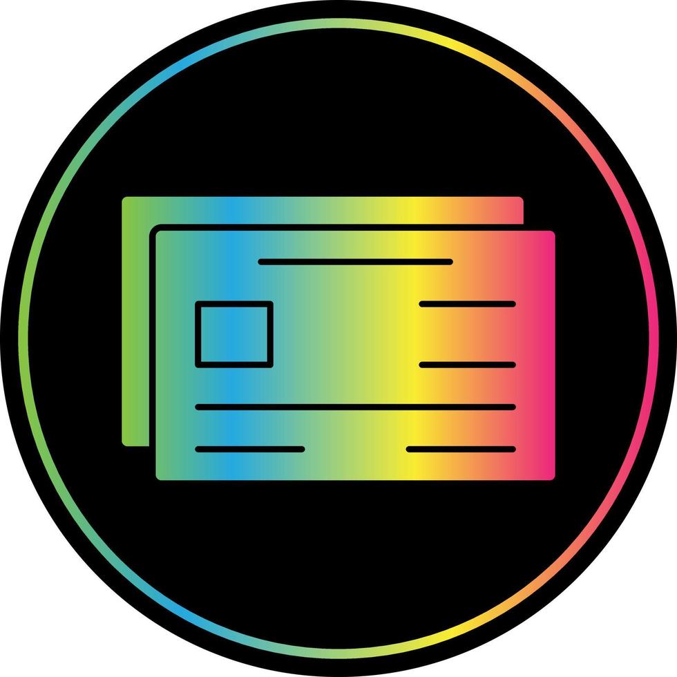 Credit Card Vector Icon Design