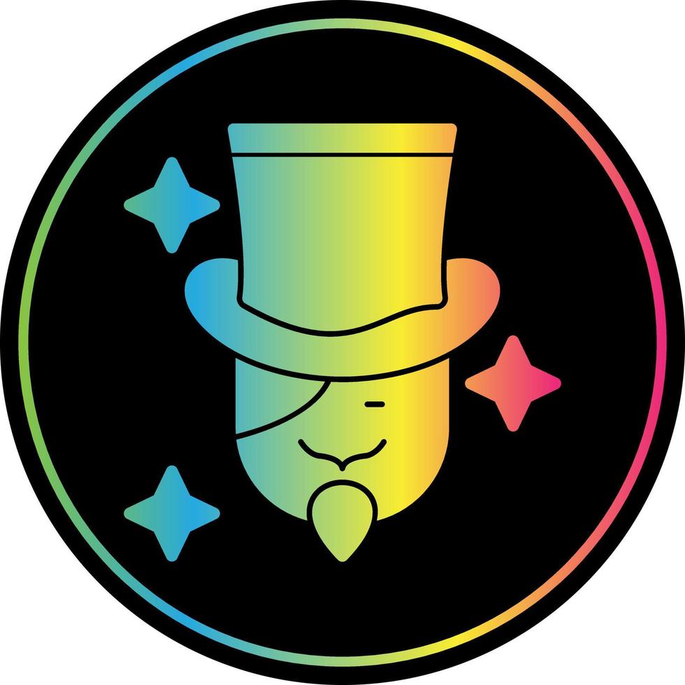 Magician Man Vector Icon Design