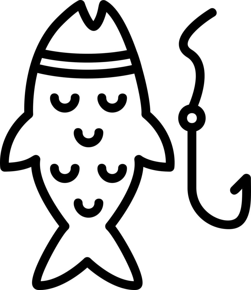 Fishing Vector Icon Design