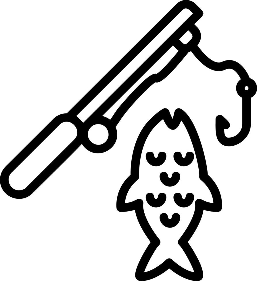 Fishing Vector Icon Design