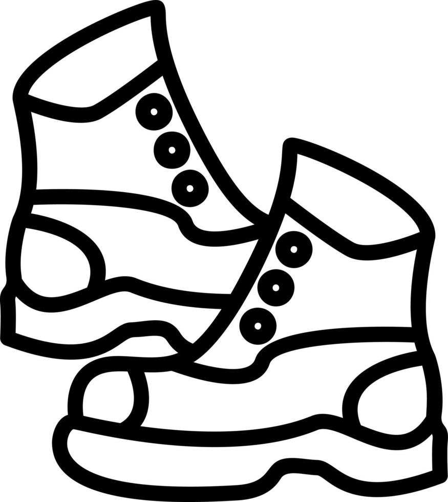 Boots Vector Icon Design