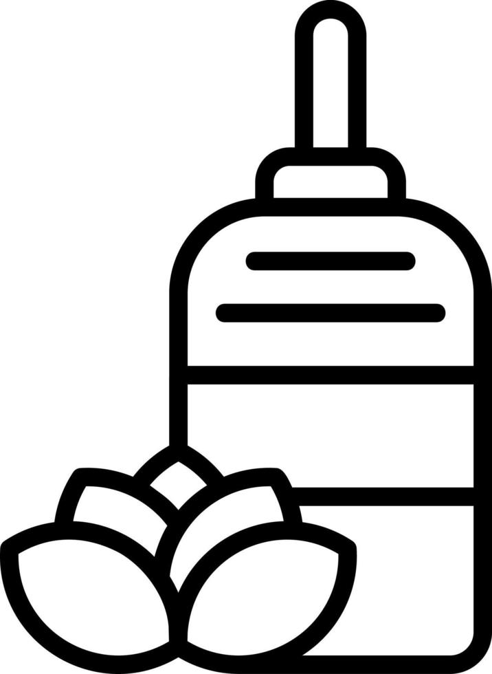 Essential Oil Vector Icon Design