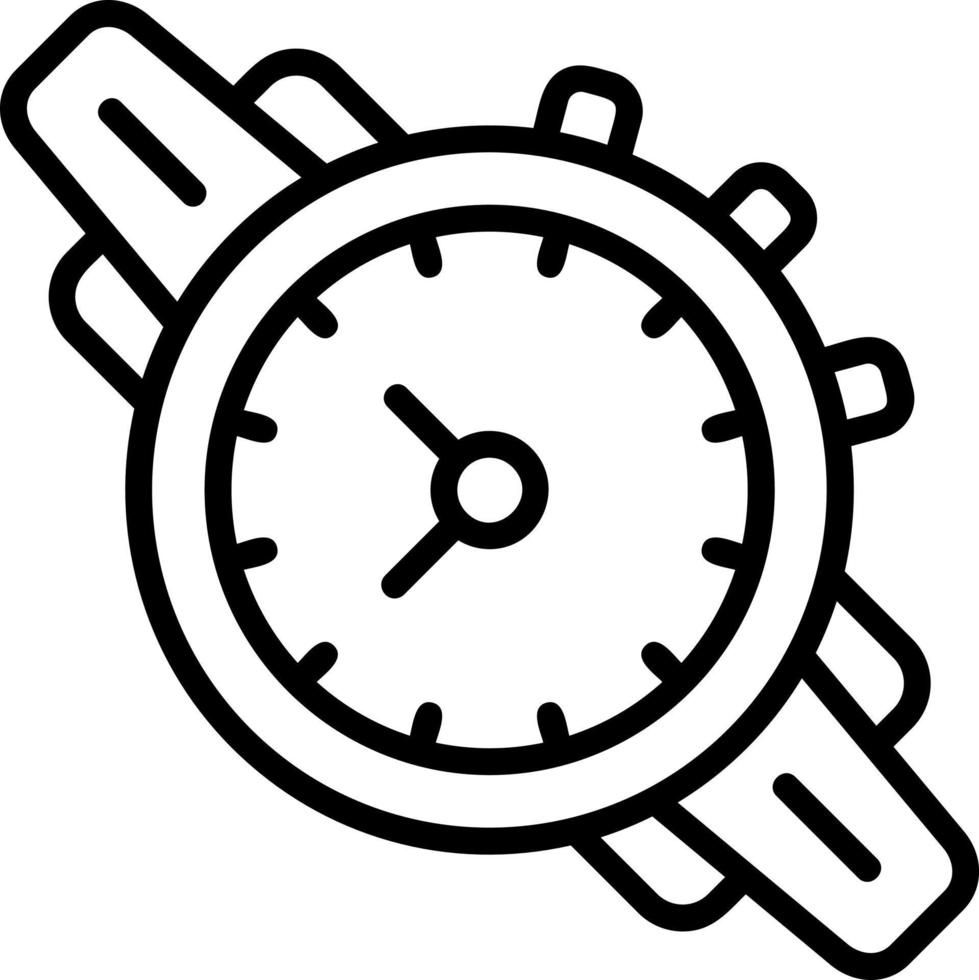 Wrist Watch Vector Icon Design