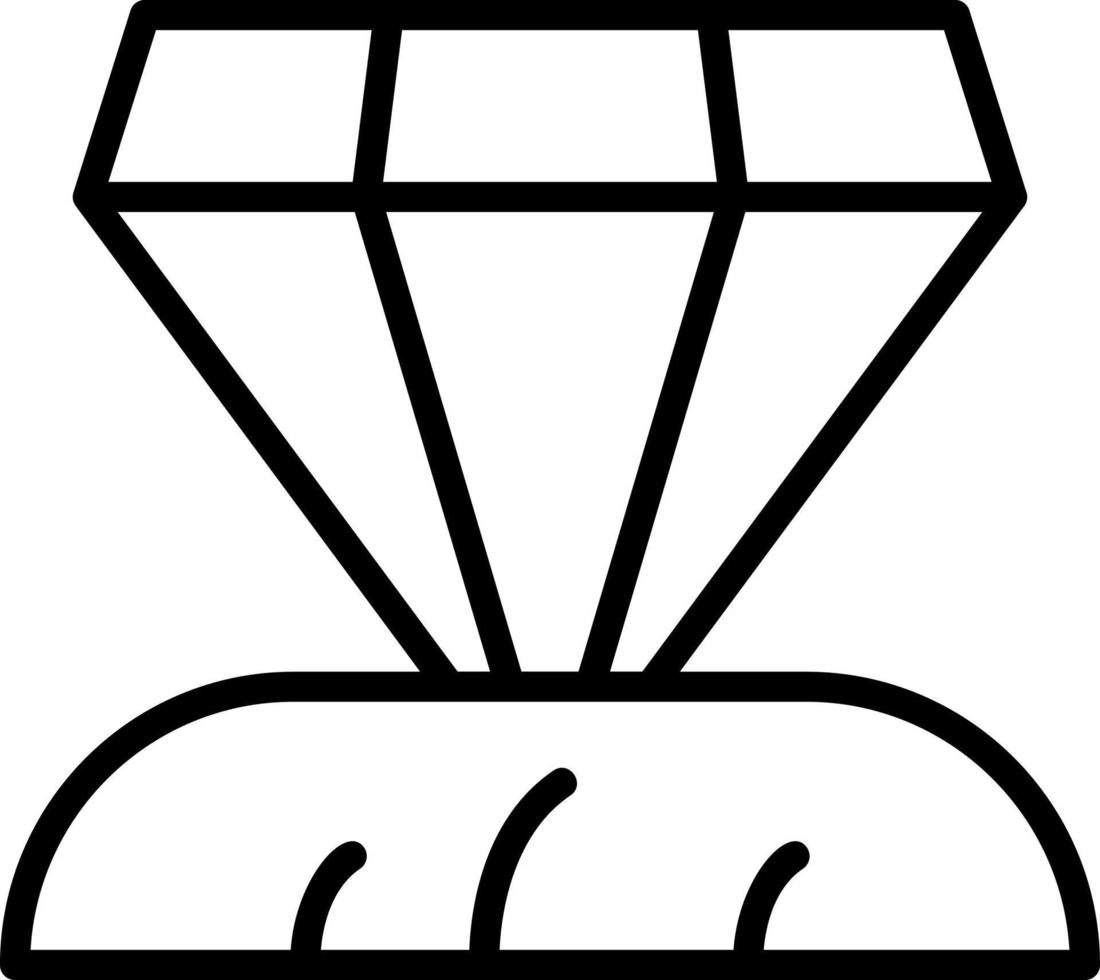 Diamond Vector Icon Design